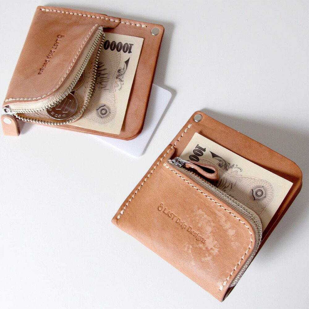 【ふるさと納税】薄型軽さのミニ金入れ スマートウォレット 先だつものゼムクリップやL字金入れみたいな新感覚的な体験ウォレット ヌメ革 本革 なめし革 金入れ ミニウォレット パウダーコンパクト お手てお手伝いさん 受注生み出すこと ノンファンデーションなめし革 福岡県 北九州市