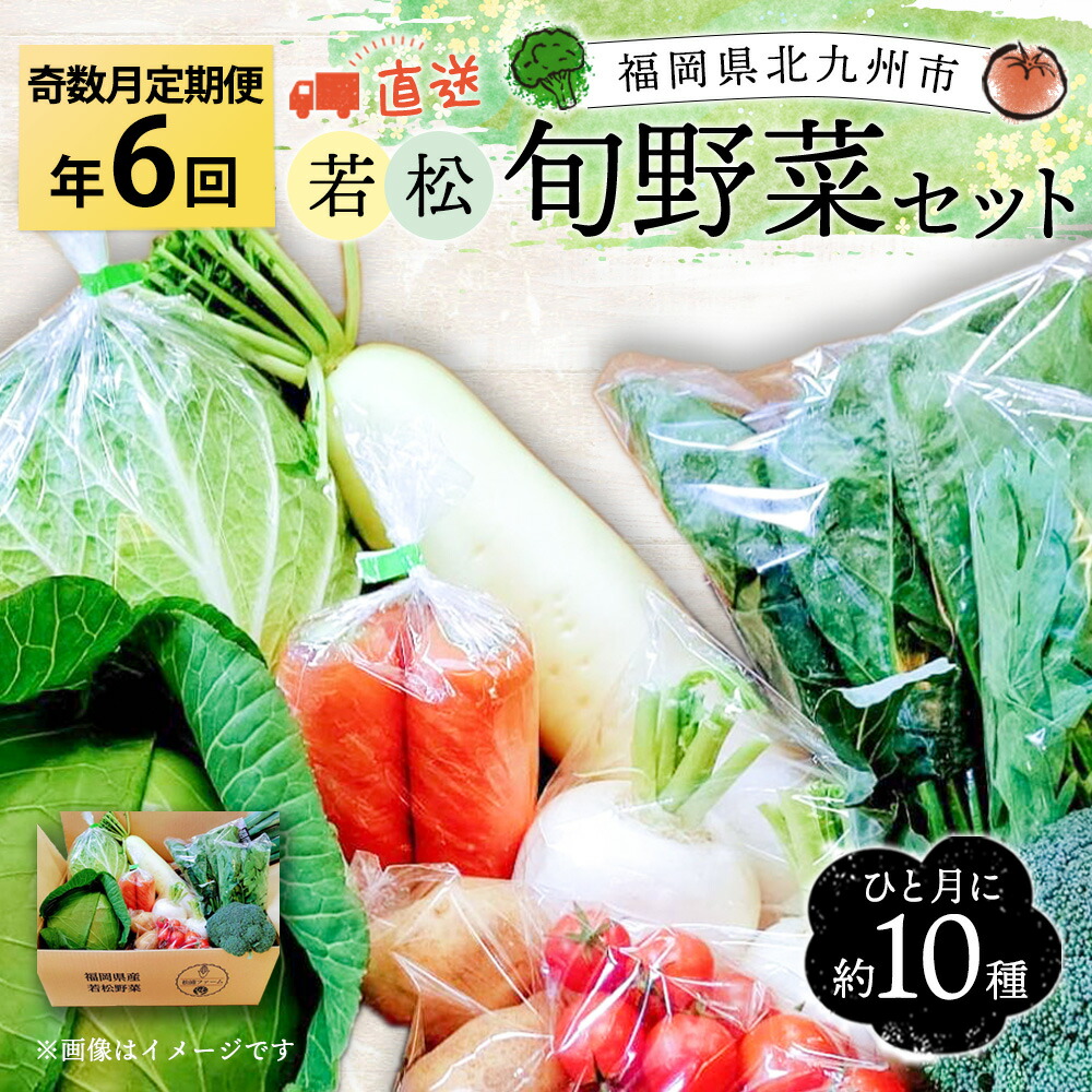 品質満点 新鮮 直送 若松旬野菜セット定期便 約10種類 朝採れ おまかせ 詰め合わせ 野菜 春 夏 秋 冬 季節 国産 九州 福岡県 北九州市  奇数月 常温 送料無料 fucoa.cl