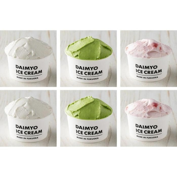 【ふるさと納税】DAIMYO SOFTCREAMが作ったDAIMYO ICE CREAM 福岡6個(3種各2個)セット
