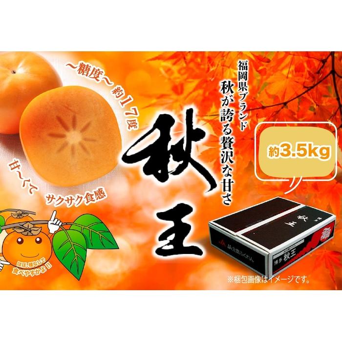 【ふるさと納税】秋王　約3,5kg 　 | フルーツ 果物 くだもの 食品 人気 おすすめ 送料無料