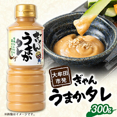 【ふるさと納税】大牟田市製造のぎゃんうまかタレ 300g【配送不可地域：離島】【1577532】
