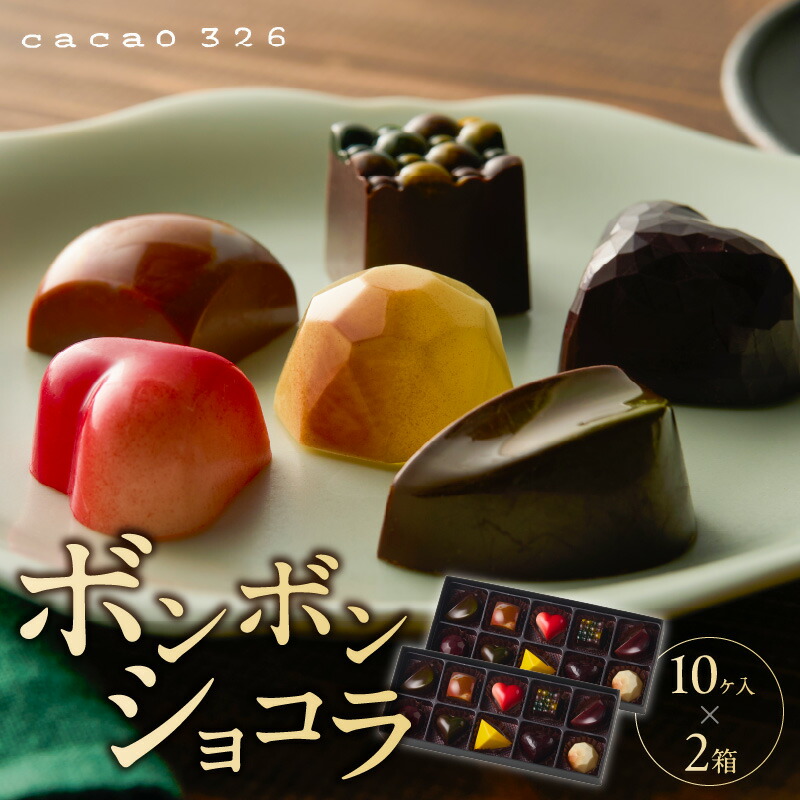 楽天市場】【ふるさと納税】cacao 326 ボンボンショコラ 10ヶ入り