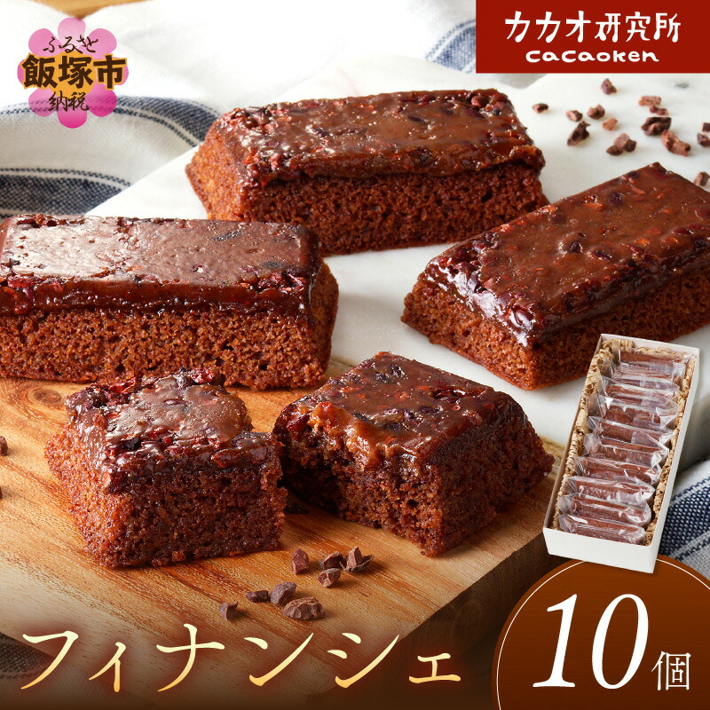 【ふるさと納税】カカオ研究所 フィナンシェ10個セット 【B-180】