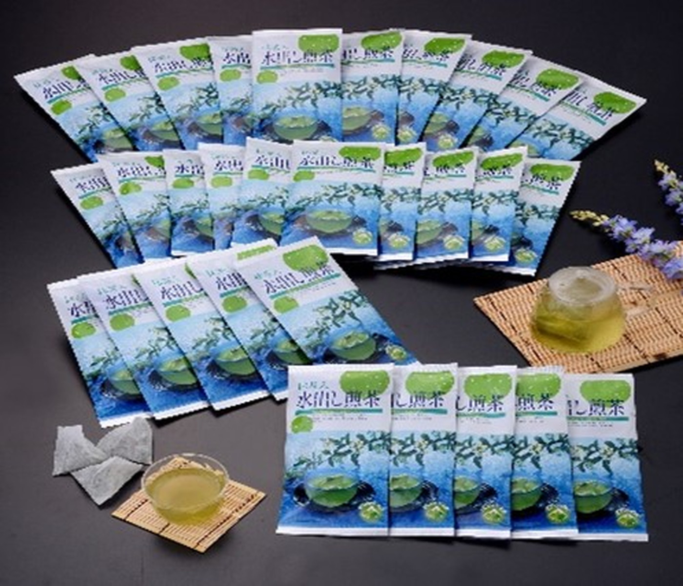 C 052 茶葉 ティーバッグ ふるさと納税 お茶 紅茶 日本茶 九州産抹茶入り水出し煎茶詰合せ 30袋 福岡県飯塚市