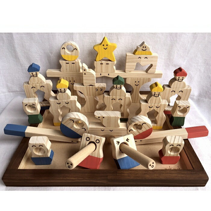 超歓迎 ギフト用 木のおもちゃ コロポコ積木パズル スペシャル 昇りワンニャン コッコちゃんｓ 三連カスタくん 脳活ディスクパズル ６枚 スライドパズル たまごキャッチくん ７点セット 知育 パズル 木製 おもちゃ 子供 木製玩具 知育玩具 積み木w