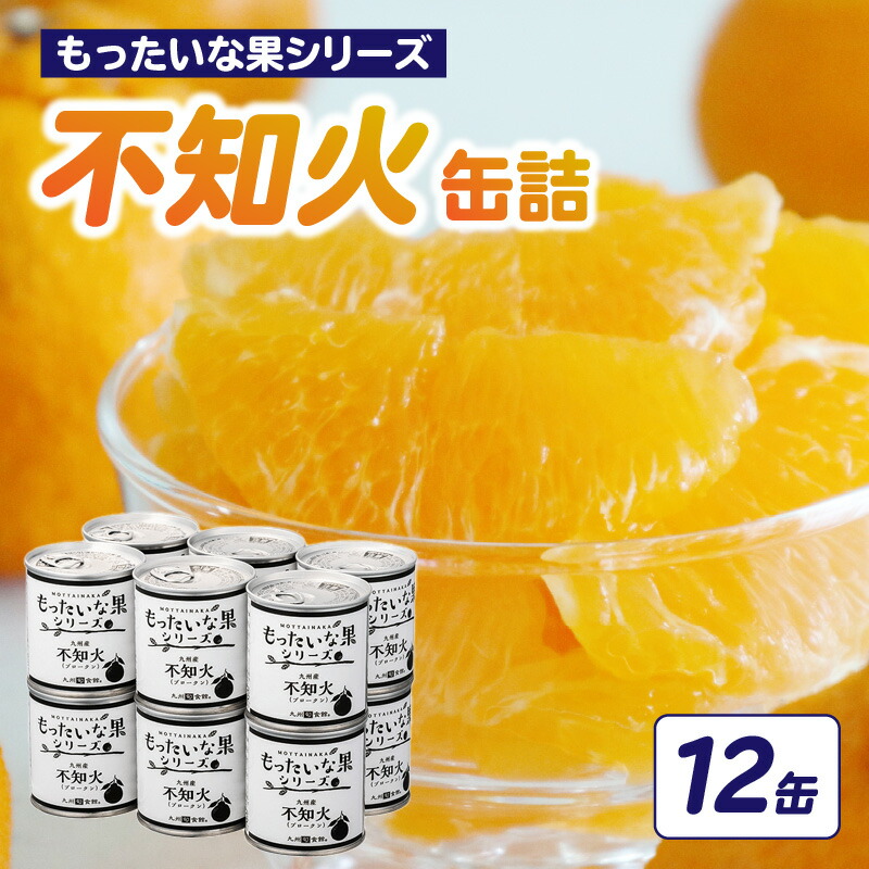 【ふるさと納税】《レビューキャンペーン》  【訳あり】もったいな果シリーズ 不知火 缶詰 5号缶×12缶 セット 国産 しらぬい みかん 蜜柑 ミカン デザート フルーツ缶詰 保存食 非常食 防災 備蓄食 かんづめ フルーツ 果物 身割れ まとめ買い