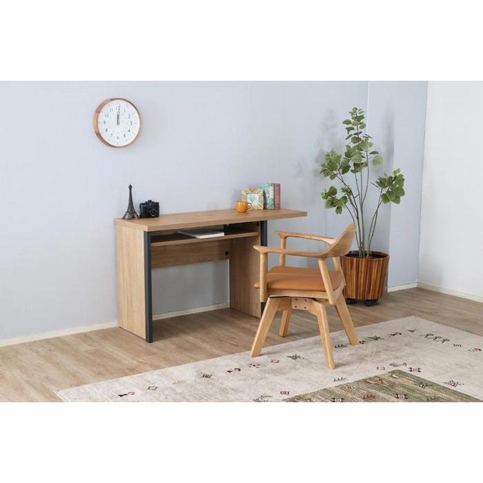 【ふるさと納税】ライトデスク 120×50×72cm オーク 無垢材 テレワーク パソコン リモート PC テーブル 台 天然木  ナチュラル 家具 机 学習机 ナチュラル 新生活 リモートワーク オフィス デスク 木製 引き出し 収納 おしゃれ リビング 書斎 人気 おすすめ  ...