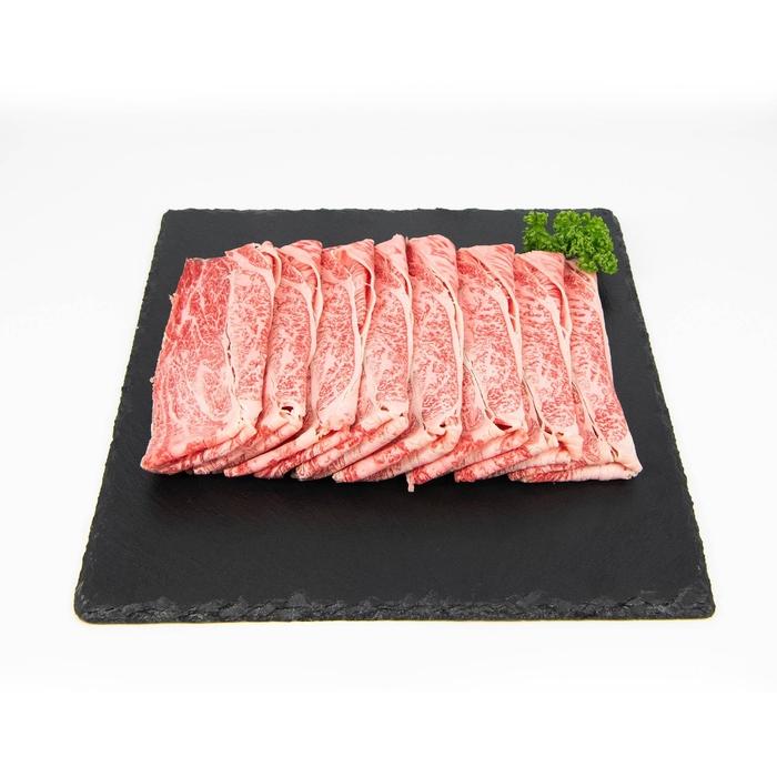 【ふるさと納税】博多和牛 肩ローススライス 約350g | 肉 お肉 にく 食品|福岡県大川市