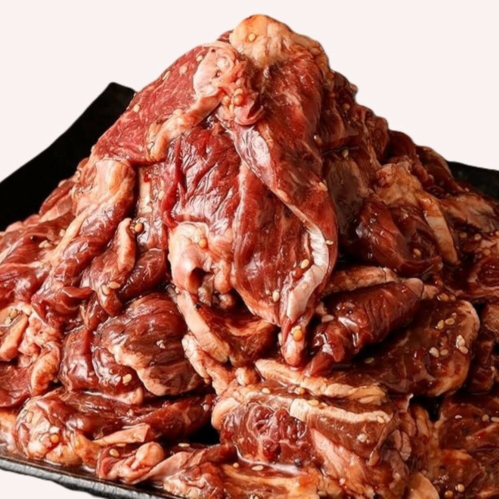 【ふるさと納税】【定期便全12回】博多和牛A4ランク以上焼肉用タレ漬１.1kg
