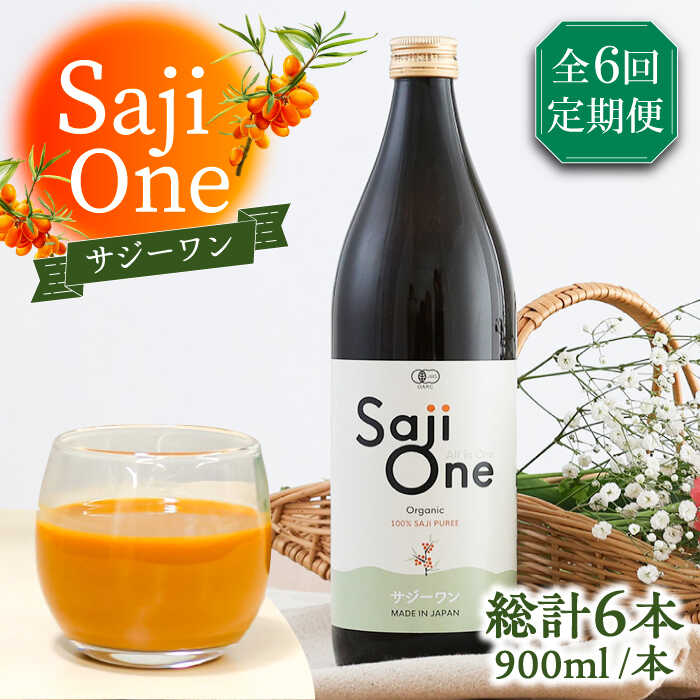 【ふるさと納税】【全6回定期便】サジー ジュースが毎月届く！SajiOneオーガニック 1本《豊前市》【ハウスボトラーズ】[VAX026]｜福岡県豊前市