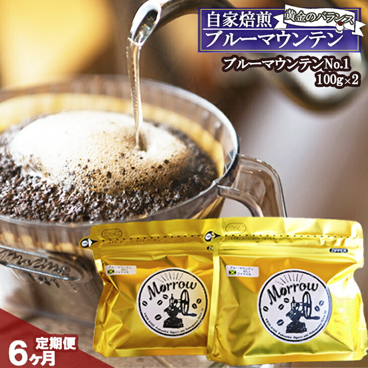 注目 定期便 珈琲の王様 ブルーマウンテンストレート 6ヵ月 豆 ienomat