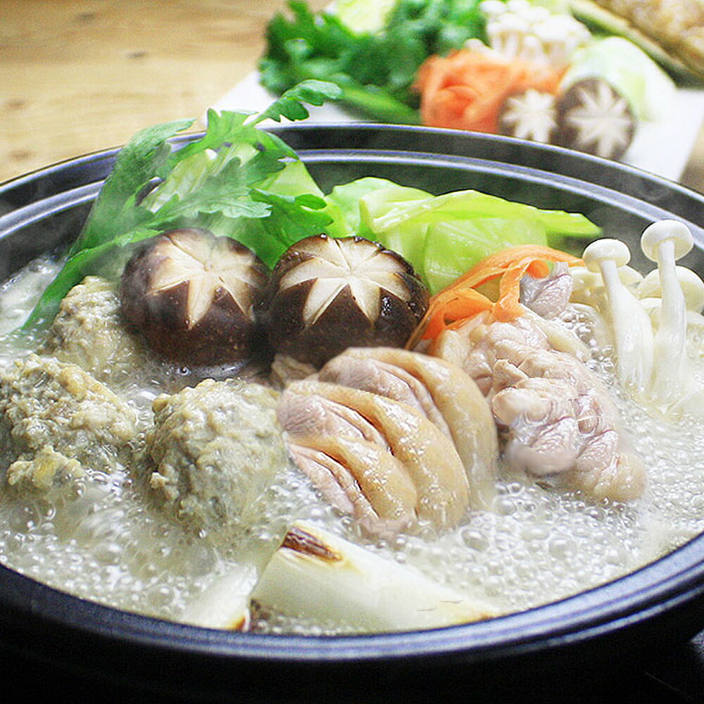 【ふるさと納税】博多水炊き（はかた地どり切り身・つみれ）セット2～3人前