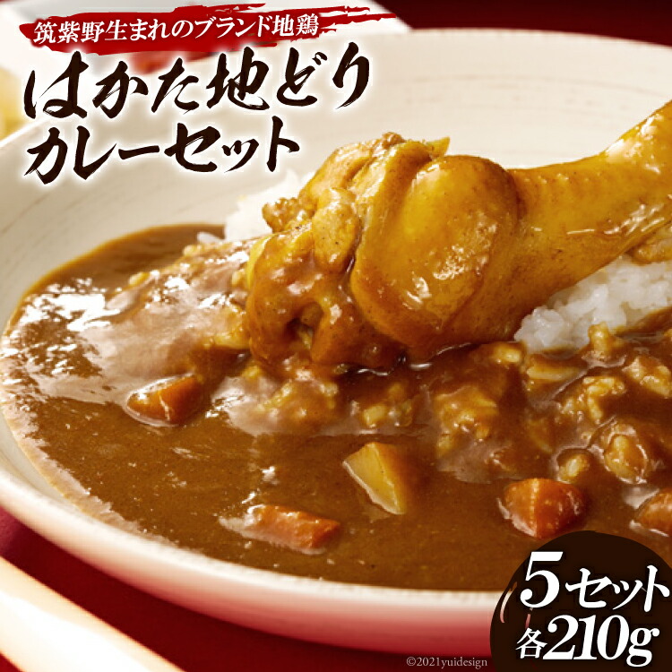【ふるさと納税】 「はかた地どり」カレーセット [農事組合法人福栄組合 福岡県 筑紫野市 10033] 10,000円