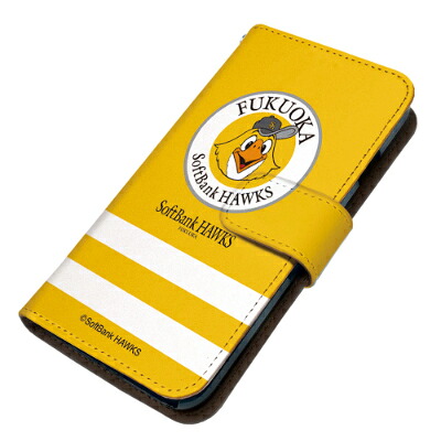 【ふるさと納税】福岡ソフトバンクホークス iPhoneケース 手帳型 pattern-ip12-2【1229387】|福岡県大野城市