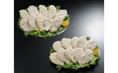 【ふるさと納税】本格食べ比べセット（とんかつ10枚・チキンカツ10枚）計2.2kg【丸徳】_HA0390　送料無料福岡県 宗像市 豚肉 鶏肉 トンカツ 大容量 ボリューム 手軽 時短料理 おかず お弁当 惣菜 贈答 贈り物 プレゼント｜福岡県宗像市