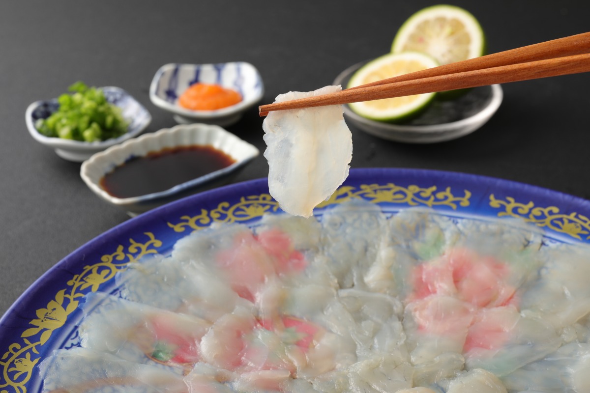 【ふるさと納税】【レビューCP対象】漁師お勧め！天然 とらふく てっさ（お刺身セット）2～3人前【宗像漁協】_HA0467 送料無料<br>福岡県 宗像市 冷凍 90日 ひれ ポン酢
