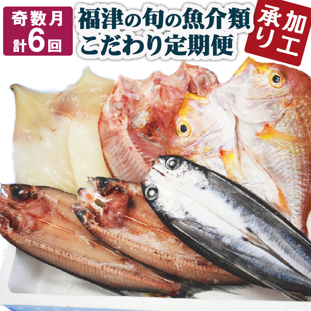 楽天市場 ふるさと納税 年6回奇数月定期便 福津の旬の魚介類こだわり定期便 魚 魚介類 牡蠣 イカ サザエ 真鯛 干物 セット 地魚 コウイカ アオリイカ 定期便 新鮮 冷蔵 冷凍 福津市産 送料無料 C6490 福岡県福津市