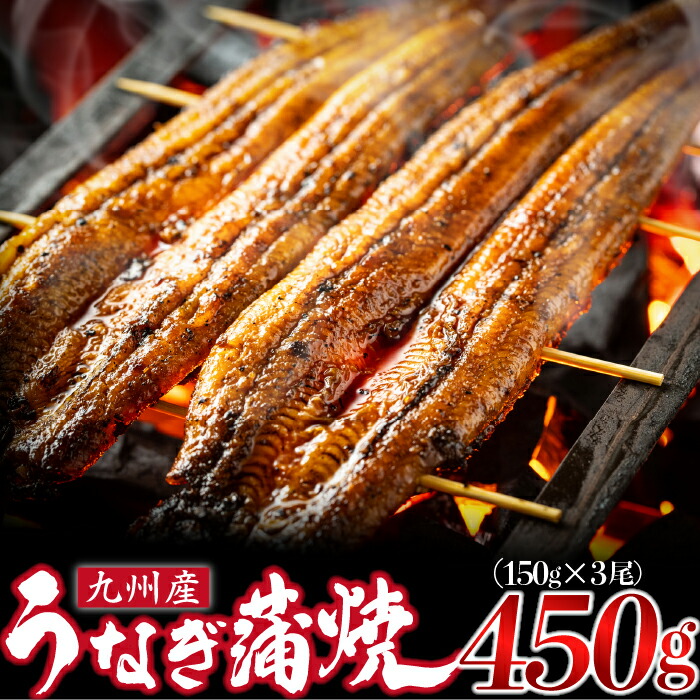 【ふるさと納税】国産 うなぎ 鰻 ウナギ 蒲焼き 蒲焼  約150g×3尾 真空 高級 宮若市 M686