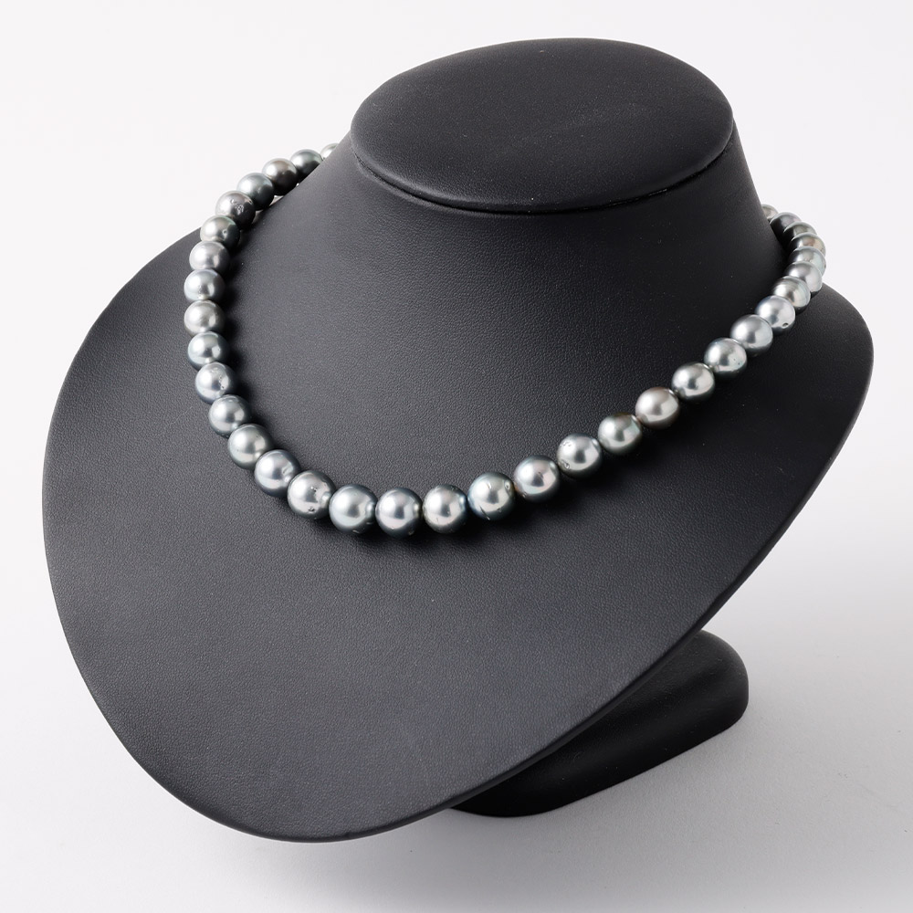 楽天市場】【ふるさと納税】黒蝶 真珠 ネックレス 8.0mm～10.0mm 長さ