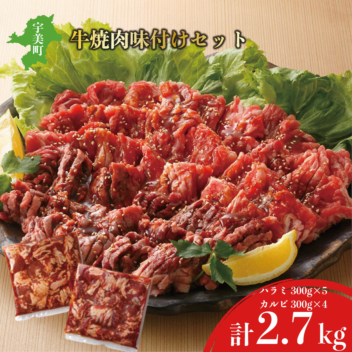 ふるさと納税 Ez009 牛焼獣肉嗜好付け一式 累算約2 7kg 送料無料 焼肉 セット カラマイル カルビ センター終い 味付け q q バーベキュー ビーフ 味侍者焼肉 味付け肉 Hotelearlscourt Com