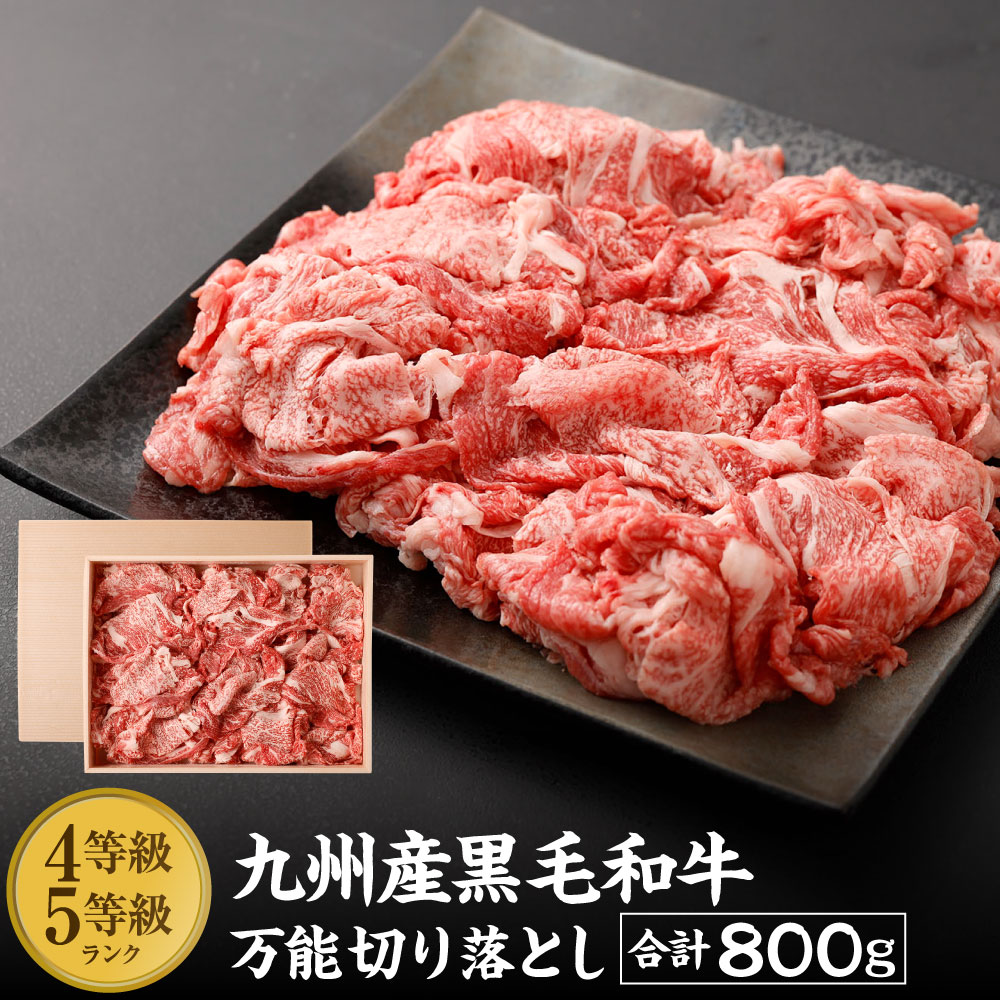 SALE／69%OFF】 九州産黒毛和牛 万能切り落とし 4等級 5等級ランク 800g 400g×2パック お肉 肉 にく 牛肉 牛 切り落とし  国産牛 国産 九州産 冷凍 送料無料 fucoa.cl