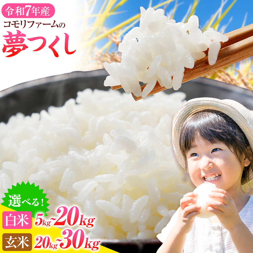 楽天市場】【新米】 夢つくし 5kg 令和7年産 福岡県産 2025年産