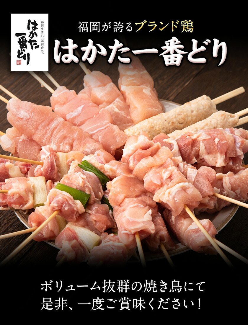 オープニング やきとり はかた一番どり 4種 焼鳥 冷凍 焼き鳥 鶏肉 もも むね ささみ ねぎま つくね 詰め合わせ 家庭用 レンジ 1800g  40本入 鳥肉 とり肉 《60日以内に順次出荷 土日祝除く 》 qdtek.vn