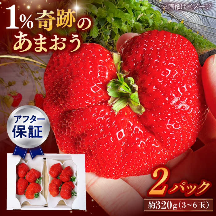 【ふるさと納税】【1月上旬より順次配送】超大玉 あまおう 約350g×2パック ▼アフター保証 あまおう  イチゴ 苺 甘い あまい 冷蔵 国産 ギフト 贈り物 産地直送 新鮮 果物 最高級 大きい 桂川町/高嶋園芸[ADAT001]12000 12000円