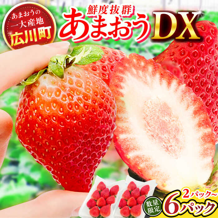 【ふるさと納税】【選べるケース数×定期便】【★先行予約★　2026年2月発送開始】博多あまおう 1～3ケース/1～3回定期便 広川町 / JAふくおか八女農産物直売所どろや[AFAB018]画像