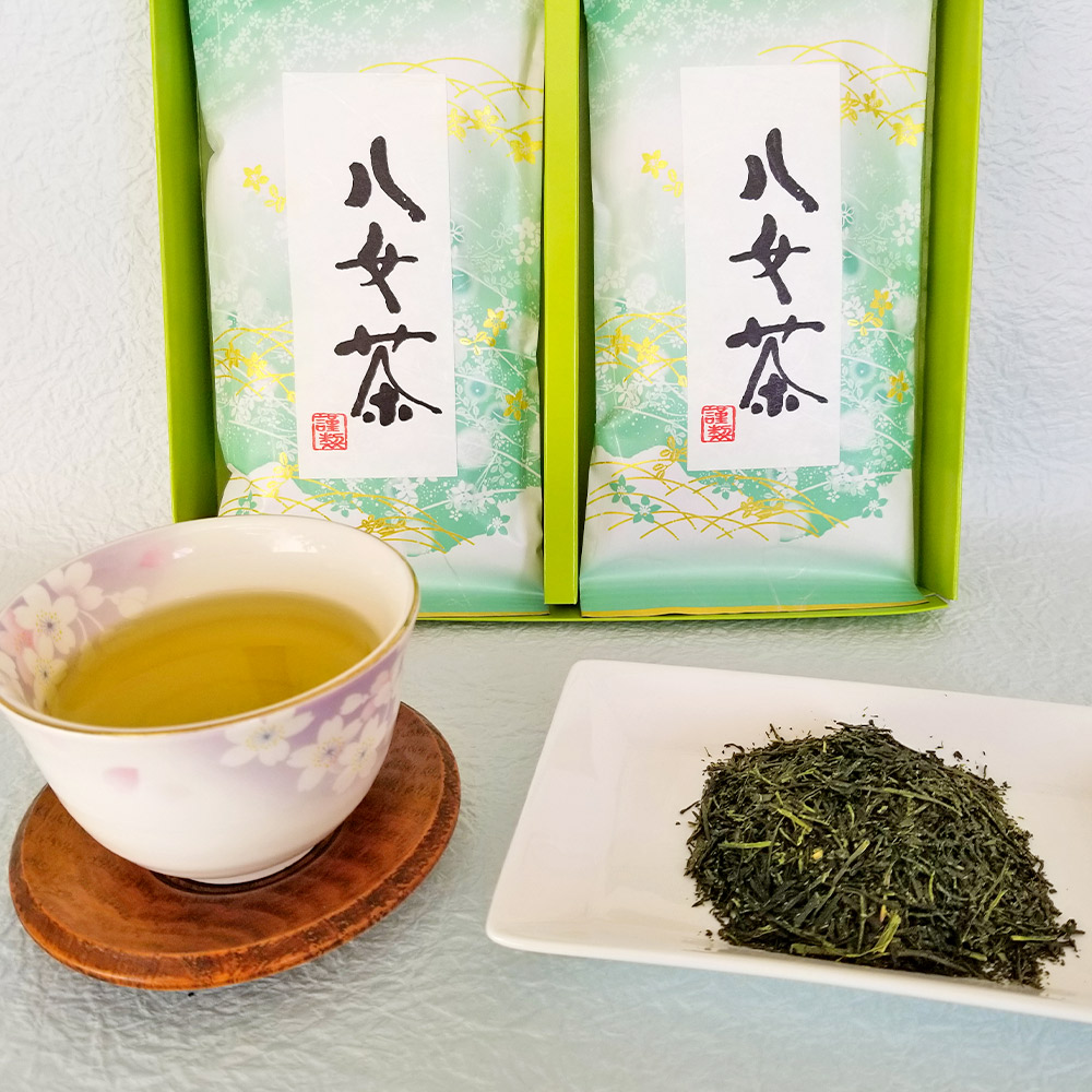 新作人気モデル 八女上級煎茶 約100g×2袋 お茶 国産 緑茶 煎茶 八女茶 日本茶 福岡産 送料無料 fucoa.cl