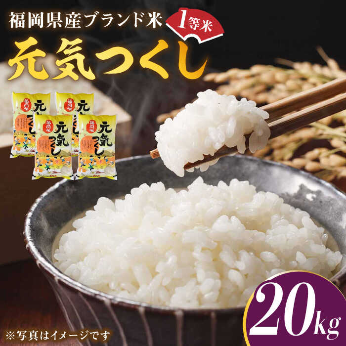 【ふるさと納税】【令和7年産】福岡県産ブランド米「元気つくし」白米 20kg (5kg&times;4袋)【2025年11月以降順次発送】《築上町》【株式会社ゼロプラス】 米 こめ コメ お米 ご飯 白ご飯 白米 ブランド米 おにぎりもちもち 精米 食品 九州産 [ABDD005] 86000 86000円｜福岡県築上町