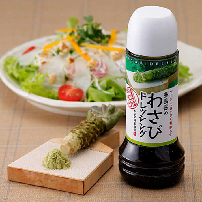 【ふるさと納税】多良岳わさびドレッシング（280ml×6本） / 和風ドレッシング つけダレ 調味料 / 佐賀県 [41AECT001]