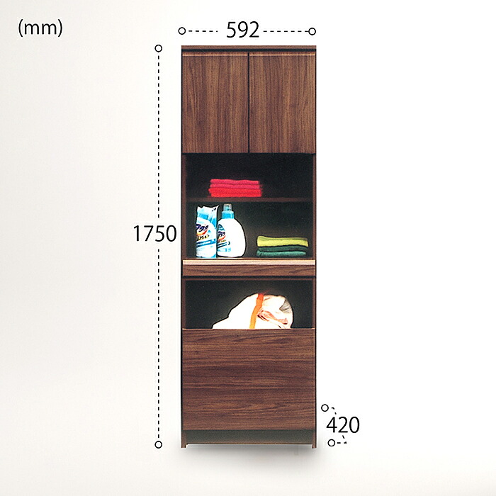 【ふるさと納税】60幅ランドリー納める（BR）【諸富調度品】：C139-007