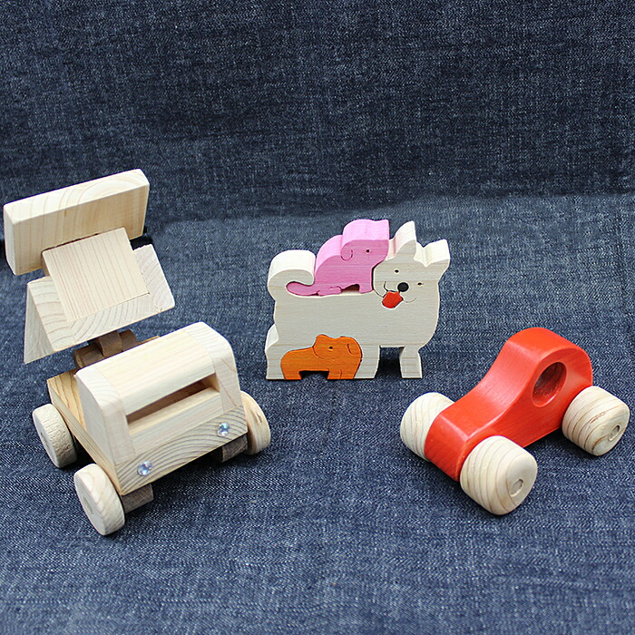 手作り木製玩具3点 犬のパズル 車 ダンプ 子ども知育おもちゃ ベビー向けおもちゃ ふるさと納税 その他 ｄ ０６９ 木のおもちゃ ３点セット 佐賀県佐賀市