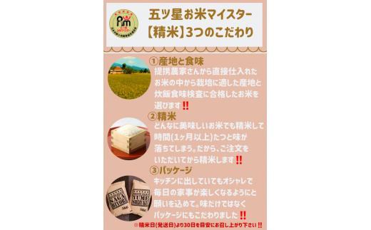 【ふるさと納税】【定期便】夢しずく白米5kg×6回B371
