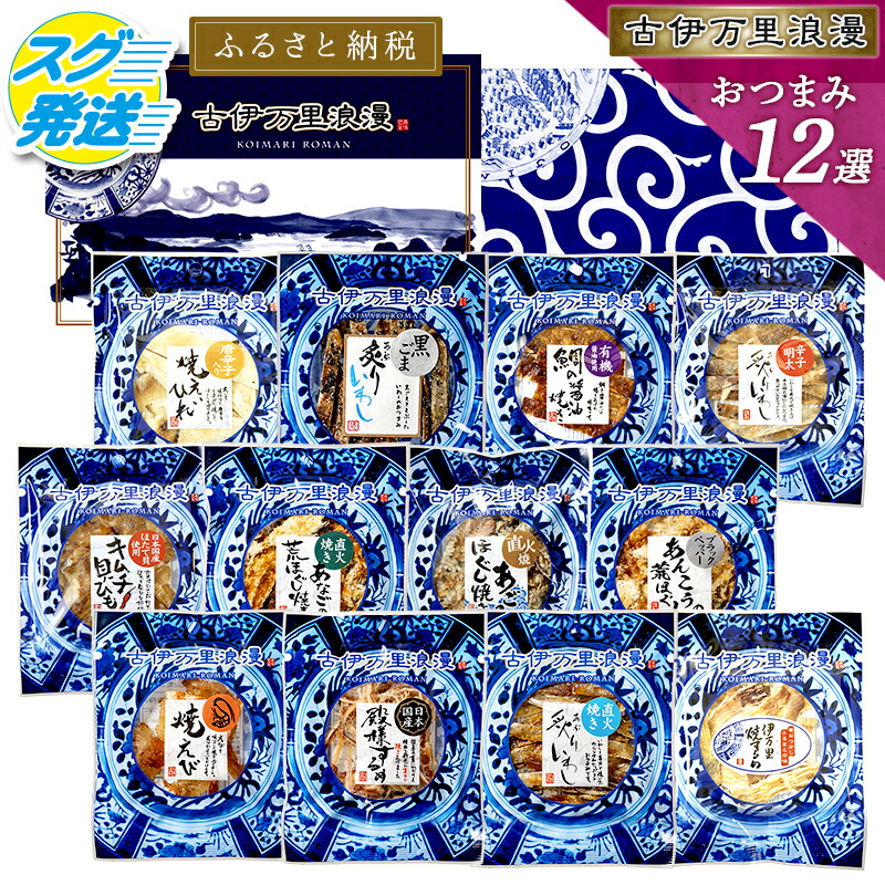 【ふるさと納税】おつまみ12選 さきいか するめ G243