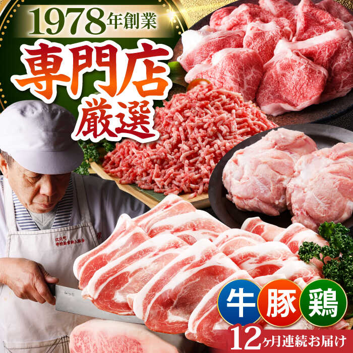【ふるさと納税】【全12回定期便】ミンチ付き！三栄のデイリーセット  【肉の三栄】 [HAA094] 牛肉 定期便 肉 食品 精肉 肉加工品 精肉セット 豚肉 鶏肉 佐賀県 冷凍 送料無料 240000 240000円