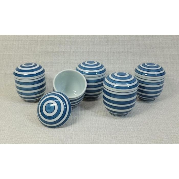 信楽焼　手描十草蒸し碗五客揃 信楽焼 手描十草蒸し碗五客揃 有田焼 蓋 茶碗」の人気商品