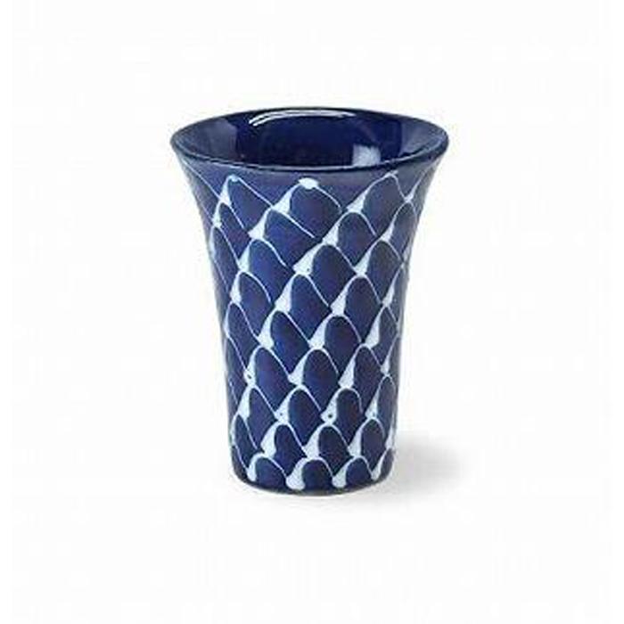 【ふるさと納税】【波佐見焼】７０mlアペリティフ 琉璃 網絵　【西海陶器】 １　１８１３９ | 食器 テーブルウェア 日用品 人気 おすすめ 送料無料｜長崎県