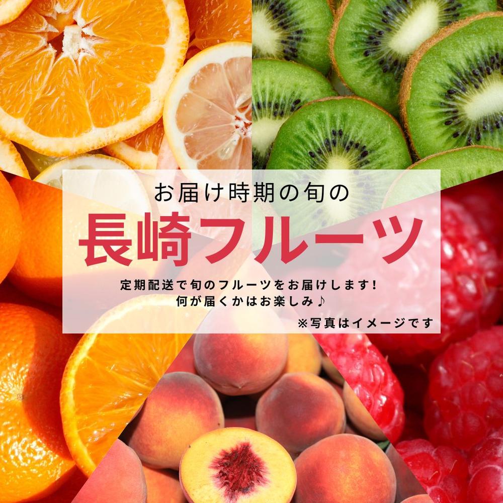【ふるさと納税】【年4回定期便（3月・6月・9月・12月配送）】お任せフルーツ!L（春） 1箱 おまかせ イチゴ いちご びわ デコポン メロン 梨 ミカン みかん フルーツ くだもの 果物 果実 冷蔵 長崎県産 国産 九州 長崎県 長崎市 送料無料