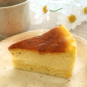 【ふるさと納税】糀甘酒バスクチーズケーキ