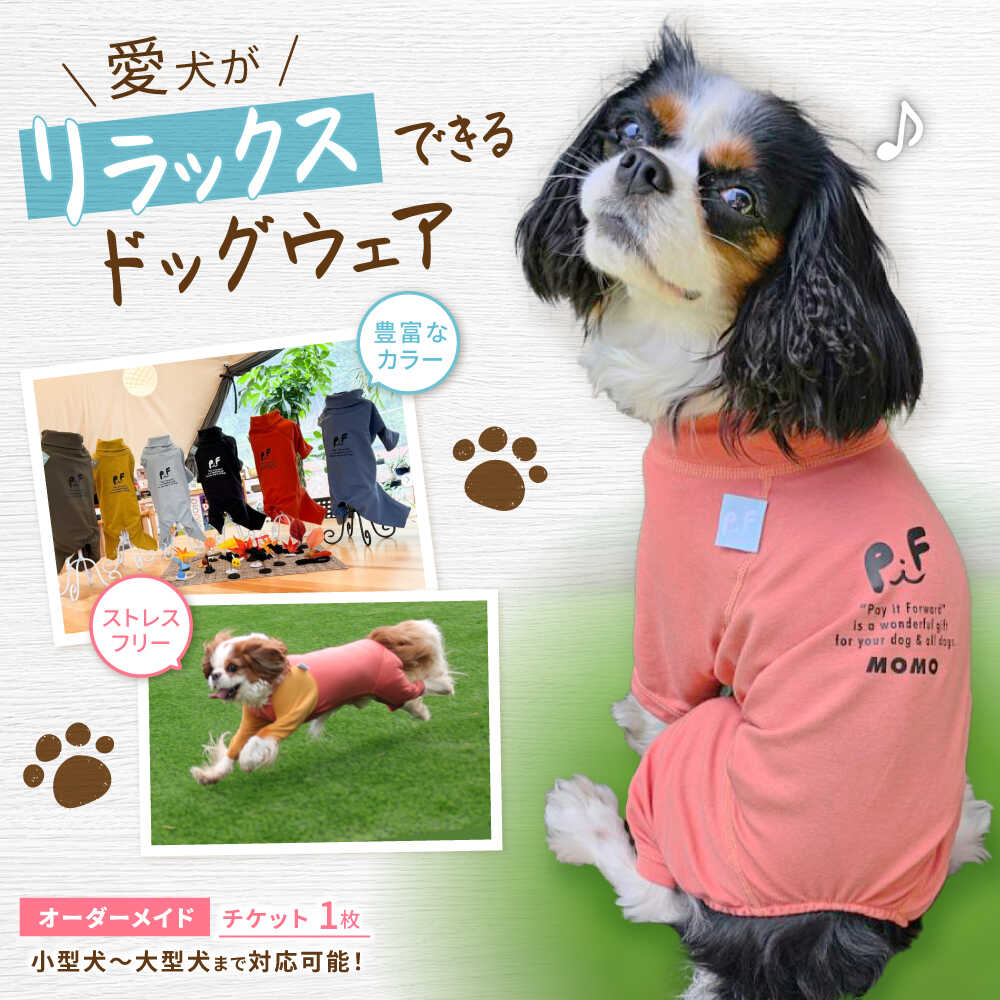【ふるさと納税】オーダメイド ドッグウェア / 犬 ペット服 ペットウェア / 諫早市 / 株式会社美泉[AHAP045]｜長崎県諫早市