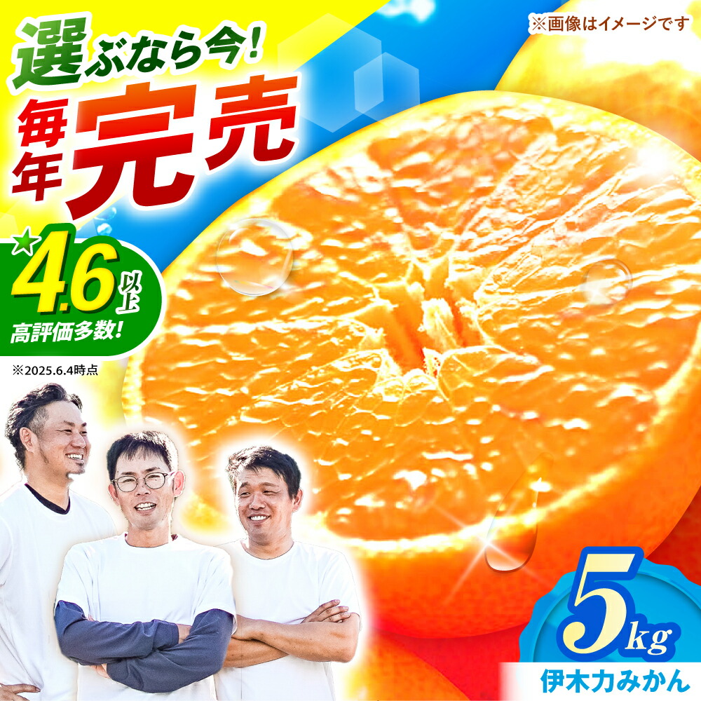 【ふるさと納税】※【2025年10月発送分／先行予約】伊木力みかん（家庭用） 5kg / みかん ミカン 蜜柑 mikan 柑橘 かんきつ フルーツ ふるーつ 果物 くだもの / 諫早市 / 山野果樹園 [AHCF002]