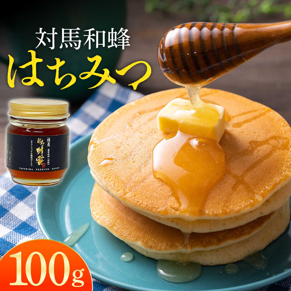 【ふるさと納税】対馬 和蜂 はちみつ 100g×1本 《対馬市》【特定非営利活動法人 對馬次世代協議会（対馬コノソレ）】 蜂蜜 ハチミツ 日本ミツバチ ニホンミツバチ[WAM033]