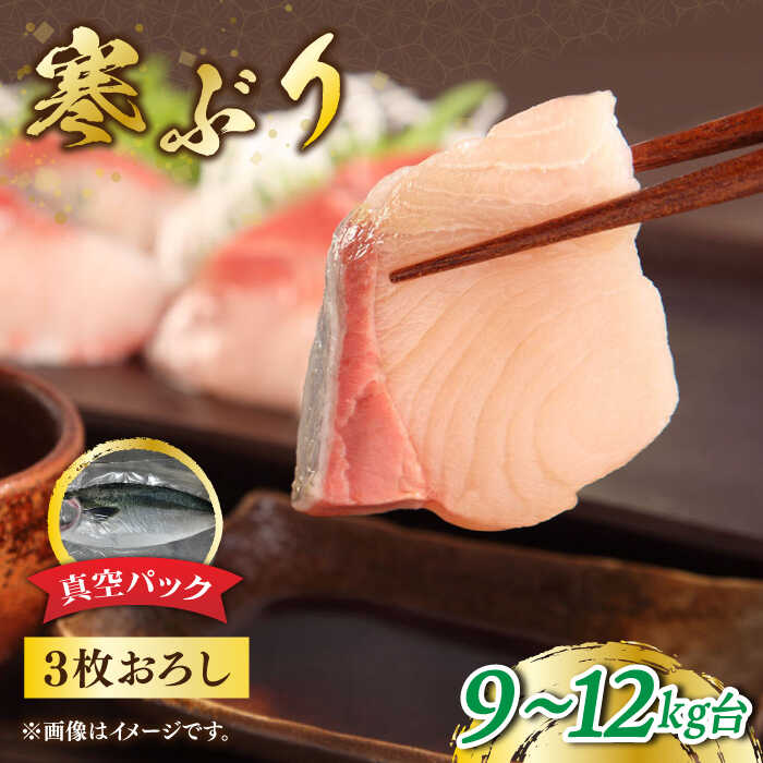 【ふるさと納税】【9～12kg台】 寒ぶり 3枚おろし《壱岐市》【魚助】 ブリ ぶり 刺身 お刺身 刺し身 ブリ鍋 ぶりしゃぶ フィレ 海鮮 海産物[JFX006]｜長崎県壱岐市