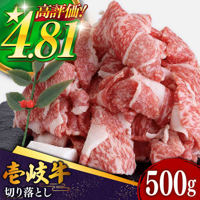 【ふるさと納税】＼ぐるナイで紹介／ 【黒毛和牛】 壱岐牛 切り落とし 500g 《壱岐市》【土肥増商店】[JDD002] 国産牛 牛肉 肉 お肉 和牛 ギフト 贈答 ぐるナイ ゴチになります 壱岐牛