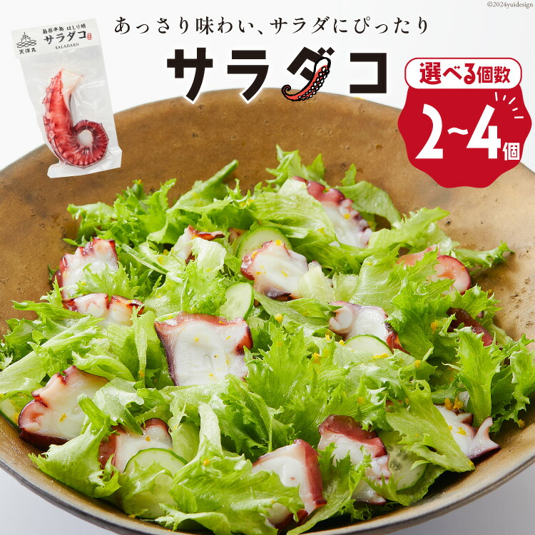 【ふるさと納税】 タコ 【内容量が選べる】 サラダコ 200g 400g [天洋丸 長崎県 雲仙市 item1834] たこ 小分け マダコ 蛸 冷凍 魚介