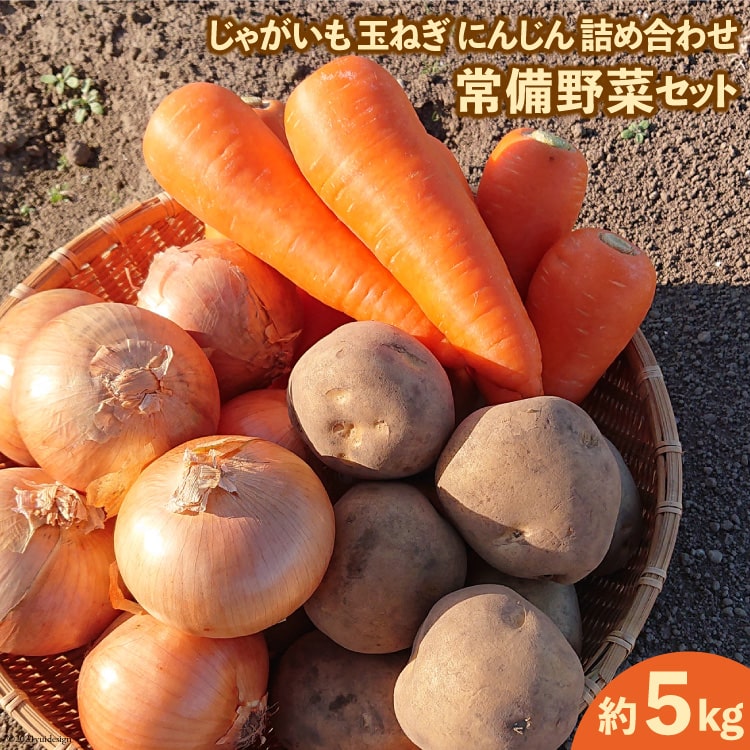 楽天市場】【ふるさと納税】常備野菜 セット 約5kg じゃがいも 玉ねぎ