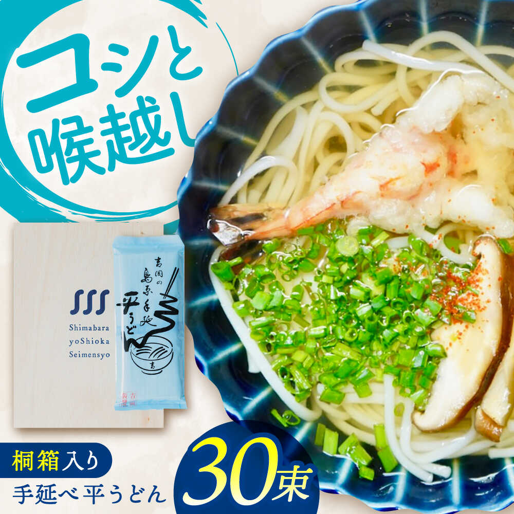 訳あり特価島原手延べうどん 【製麺所直送】島原手延べうどん ツルツル
