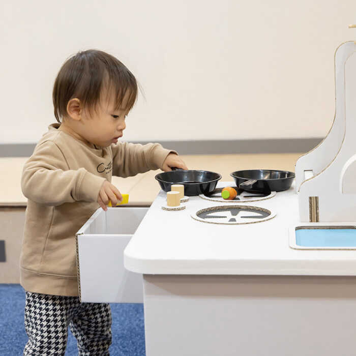 全ての 段ボール 製 キッチン おもちゃ オモチャ 遊具 キッズ 子供 ダンボール プレゼント 2歳 3歳 4歳 5歳 6歳 Oan004 Fucoa Cl